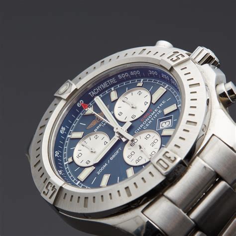 breitling colt chronograph mens watch|breitling colt pre owned.